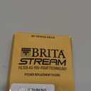 Brita Stream Pitcher Water Filter for Pitchers and Dispensers, BPA-Free, Replaces 1,800 Plastic Water Bottles a Year, Lasts Two Months or 40 Gallons, Includes 2 Filters