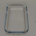 Small Glass Baking Dish for Oven, 1L Casserole Dishes for Oven, 10x6 Glass Baking Pan (Rectangular-10in*6in-1L)
