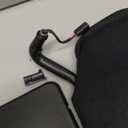 Left and Right Sides Sun Visor Fit for 1997 1998 1999 2000 2001 2002 2003 2004 for Chevrolet Corvette C5 10442033 10442034 Black with Sunroof