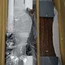 Snughome Narrow Side Table with Charging Station, Slim End Table for Small Spaces, 3 Tier Skinny Nightstand with Drawer, Sofa Beside Table with Storage Shelf for Living Room Bedroom (Rustic Brown)