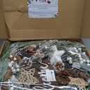 24 Inch Winter Wreaths for Front Door Outside- Pinkpuii Artificial Outdoor Christmas Wreath with Pinecones,White Berries and Welcome Sign,Xmas Holiday Winter Decorations for Home Farmhuse Door Decor