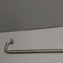 Umbra Twilight Curtain Rod Set  Wrap Around Design Ideal for Blackout or Room Darkening Panels, 48 to 88 Inches, Nickel