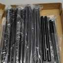 Shoe Rack 3 Tier Long Storage Organizer Wide Metal Shoe Shelf for Closet Entryway Black