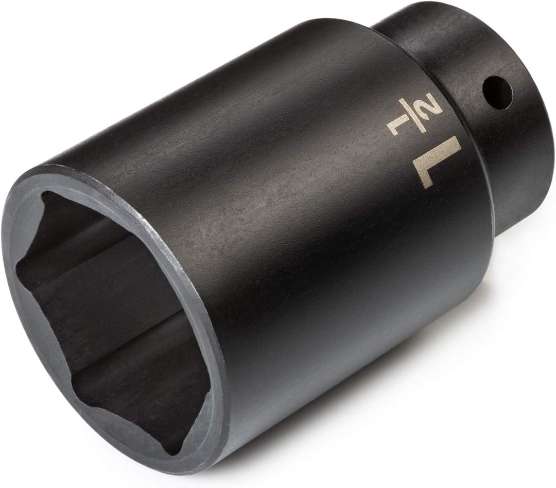 TEKTON 1/2 Inch Drive x 1-1/2 Inch Deep 6-Point Impact Socket | SID23038