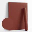 Dimoon 236.2''x17.7''Brick Red Peel and Stick Wallpaper Contact Paper Modern Self Adhesive Wall Paper Removable Textured Solid Color Shelf Cabinet Vinyl Roll (236.2''x17.7'', Brick Red)