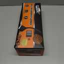 Grill Brush Bristle Free, Grill Brush with 5 Replacement Heads, Grill Cleaner Brush for Outdoor Grill, Cast Iron, Stainless Steel Grates, Grill Scraper Outdoor BBQ Grill, Dad Father Gift, Black