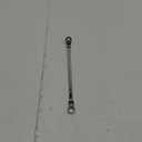 DISEN 10-11mm Extra Long Flex Head Ratcheting Wrench set, Double Box End Long Reach Ratchet Wrench, CRV Steel, Metric