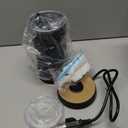 GDOR 4 in 1 Milk Frother and Steamer, 10oz Milk Steamer, Cold Foam Maker, Hot Chocolate Maker, Frother for Coffee, Latte, Cappuccino & More, Black