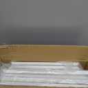 Wood Tree Collar,28.7" White Christmas Tree Collar for Artificial Trees, Vintage Hexagon Natural Wooden Christmas Tree Stand Cover,Farmhouse Rustic Christmas Tree Box Base