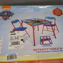 Paw Patrol Kids Table & Chairs Set for Kid and Toddler 36 Months Up to 7 Years, Includes: 1 Table (24" L x 24" W x 20" H), 2 Chairs (13" L x 13.5" W x 21" H) Weight Limit: 70 lb