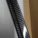 Center Console Navigation Strip Panel Trim Cover Compatible with Chevrolet Corvette C8 2020-2023 2024, Interior Car Navigation Screen Behind Decorative Panel Trim Accessory (carbon fiber color)