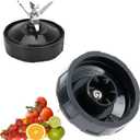 [Upgrade] Replacement 6-Fins Female Blender Blade Parts Compatible with Ninja Auto iQ Blenders. [4Inch Female Fins ONLY]