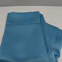 LEMOMO Sea Teal Blackout Curtains/42 x 45 Inch/Set of 2 Panels Rod Pocket Room Darkening Curtains for Bedroom