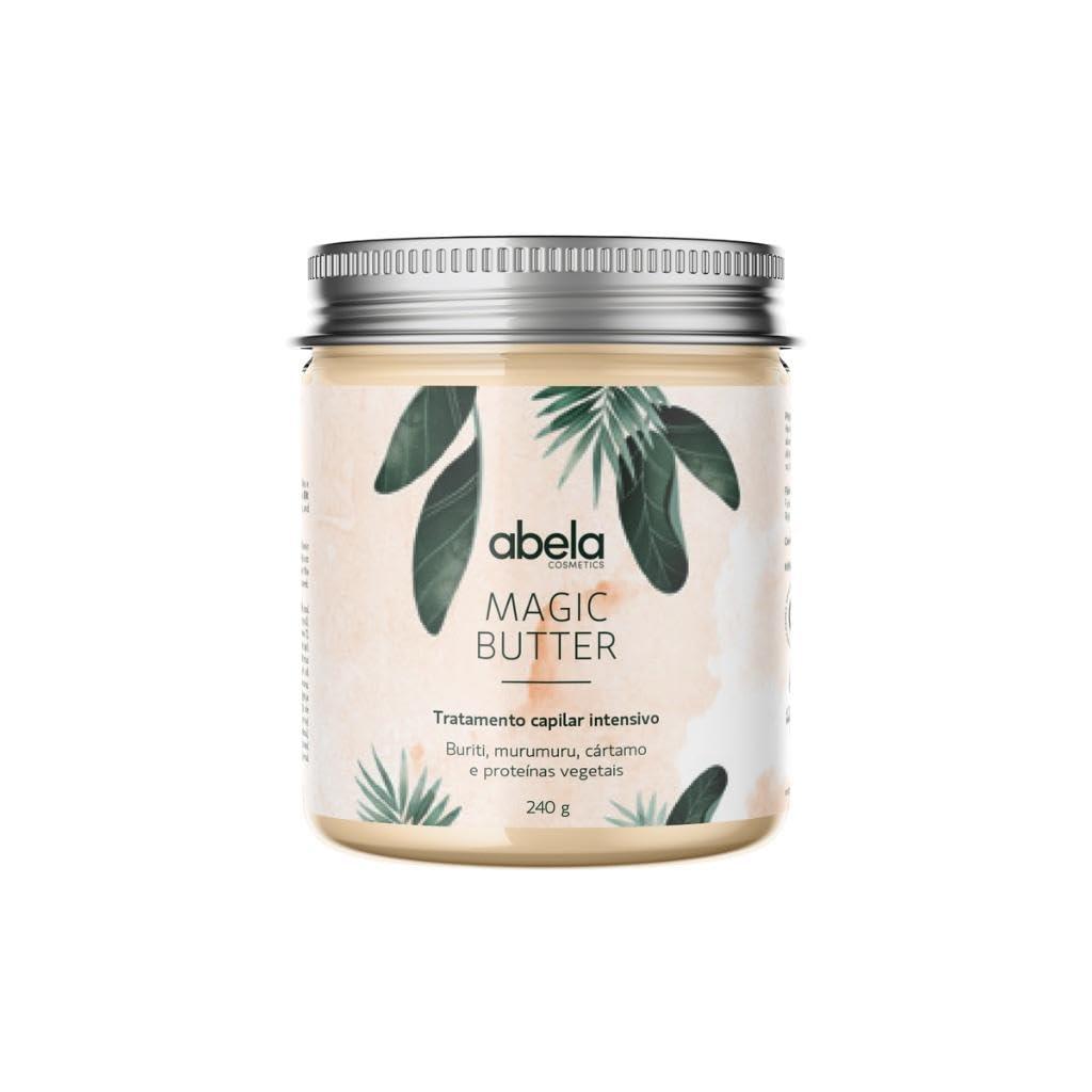 Abela Cosmetics Magic Butter Intensive Hair Mask 240g  Deep Repair Moisturizing Treatment for Curly & Coily Hair Intensive Repair for Dry Damaged Hair