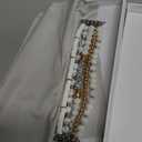 VISOOM Beaded Boho Bracelet Compatible for Apple Watch Band 40mm/38mm/41mm/42mm Series11 10 9 8 7 SE 6/5/4 Women Fashion Cute Handmade Crystal Beads Stretchy Watch Strap for iWatch Bands Series 3/2/1