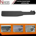 NHILES Front Door Armrest Driver Side Handle Replacement Compatible with 1999-06 Chevy Suburban/Tahoe, GMC Yukon/Avalanche Escalade Replace Part # 12472876 (Dark Gray)