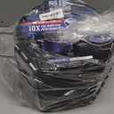 Blue Diamond 8QT Nonstick Stockpot with Glass Lid, PFAS-Free Ceramic, Multipurpose Cooking, Sauces & Soups, Pasta, Boiling & Canning Pot, Dishwasher & Oven Safe, Stainless Steel Handles, Navy