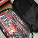 KAIWEETS Digital Clamp Meter Multimeter with D-Shaped Jaw for AC/DC Current & Voltage, Auto-ranging 4000 Counts Voltage Tester with Flashlight Backlight, Measuring Temperature Continuity Diode NCV