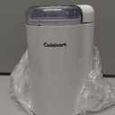 Cuisinart Coffee Grinder, One Touch Control Coffee Bean Grinder with Stainless Steel Bowl and Blades, 2.5 oz/70g Capacity Enough for 12 Cups, On/Off Switch with Safety Interlock, DCG-20N, White