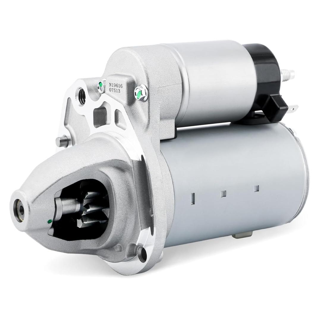 19616 New Starter Compatible with 2011-2017 Chrysler 200, 11-16 Town Country V6 3.6L, for 11-14 Dodge Avenger, 11-20 Grand Caravan, 11-19 Journey, 2014 Jeep Cherokee, RAM CV ProMaster 1500 2500 3500