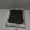 Dog Toy Basket - Large Dog Toy Box with Handles and Label Position Design for Living Room, Metal Dog Toy Bin Storage for Dogs Chew Pets Toys, Blankets, Clothes, Food (Black)