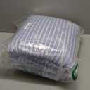 Great Bay Home Striped Quilt Set - 3-Piece King/California King Size Pattern Bedding Set - Lightweight, All-Season, Reversible Bedspread (Blue)