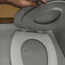 Mayfair NextStep2 Toilet Seat with Built-In Potty Training Seat, Slow-Close, Removable that will Never Loosen, Elongated, White
