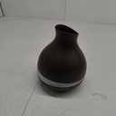 BZseed Aromatherapy Essential Oil Diffuser, 550ml Ultrasonic Fragrant Oil Large Room Humidifier, Diffusers for Home with Timer and Waterless Auto-Off, 7 Color LED Lights,Cool Mist Humidifiers (Dark Brown)