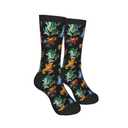 Taekifiyy Frog Funny Socks Novelty Crew Socks For Women Men