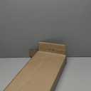 Pemberly Row Contemporary Twin Wood Bed Slats in Natural Finish