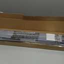 LazBlinds Cordless Cellular Shades, No Tools No Drill Blackout Honeycomb Shades Pleated Blinds for Windows, 28.5'' W x 48'' H, Dark Grey
