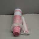 Pickmesh 12 Pcs 24 oz Plastic Cups with Lids and Straws Bulk Gift Reusable Coffee Cups Coffee Tumbler Decoration Birthday Wedding Baby Shower Party Supply (Pink Bow)