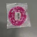 SAMONPOW USB C Cable 66W USB to USB C Fast Charging Cable 3.3FT Cute Jade Beaded Type C Charging Cord for Women Girls Phone Charger Cord for iPhone 17 16 15 Pro Galaxy S25 S24 iPad 10 11th, Pink