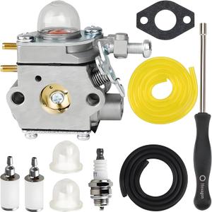 B2200 Carburetor Tune Up Kit Compatible with Craftsman 25cc B210 B2000 Leaf Blower Parts CMXGAAM204101 CMXGAAMR25BL CMXGAAMRBL25 CMXGAAMRBL25 41AR25B2793 41BR25BL793 41ARBL25793 41BRBL25793 Engine