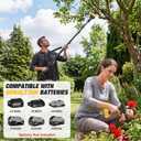 2-In-1 Electric Pruning Shears for Dewalt 20v Max Battery, 1.6" Cutting Diameter Cordless Pole Pruners 20v - Brushless Motor, 4 Modes Electric Pruning Shears for Gardening & Tree Trimmer (No Battery)