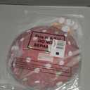 Tinlade 100 Pcs Disposable Christmas Balls Placemats 13 Inch Diameter Paper Red Green Round Christmas Place Mats for Festival Table Xmas Holiday Party(Classic)