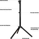 3d hologram fan，Hologram Fan Stand Height 39.4 to 69 Inch for Holofan Led Holographic Fan
