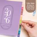 3 x Rileys 2026 Planner, Agenda Planner With Weekly And Monthly View, Daily Agenda Book And Yearly Planners Calendar Book, Spiral Bound With Tabs, Notes, Goals And Holidays (Lilac, 8 x 6 in)
