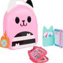 Gabbys Dollhouse, Gabby Girl On-The-Go Travel Set, Pretend Play Travel Toys, Toy Passport, Toy Phone and Compass Charm, Kids Toys for Girls & Boys 3+