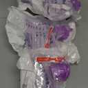 VWJ 4 Packs E-nteral Delivery Gravity Bag, 1200ML Gravity Feeding Bag, Disposable E-nteral N-utrition Bag, Large Bore