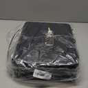 KYODOLED Locking Cash/Money Saving Organizer Box with Lock Safe with Key and Cash Tray, Black, 11.81Lx 9.45Wx 3.54H inches, XL Large