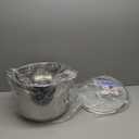 P&P CHEF 24 QT Stock Pot with Lid, Stainless Steel Large Cooking Pot, Soup Canning Stockpot for Stewing Simmering, Tri-ply Bottom for All Stoves, Heavy-Duty &Dishwasher Safe & Food-Grade