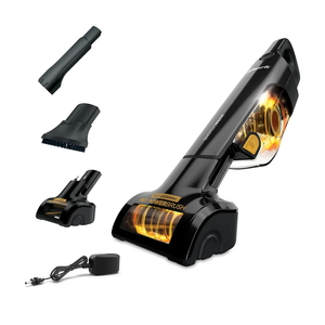 Shark UltraCyclone Pet Pro Plus Cordless Hand Vacuum, Powerful Suction, Handheld Vacuum for Car & Home, Pet Power Brush, Crevice Tool, Scrubbing Brush, XL Dust Cup, Black, CH951