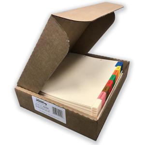 Tabbies Side Tab Medical Chart Divider Sets, 8-Tab, Assorted Medical, 11 X 9, Manila, 40 Sets