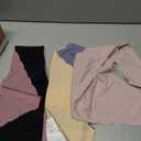 Angelhood 5 Pack Maternity Underwear Seamless, Pregnancy Postpartum Panties Wave Edge No Show Bikini Under Bump (X-Large)