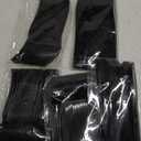 Minatee 150 Pieces Disposable Cutlery Set Plastic Silverware Heavy Duty Utensil Sets 50 Forks 50 Knives 50 Spoons for Home Office School Party Picnics Restaurant Outdoor Events(Black)