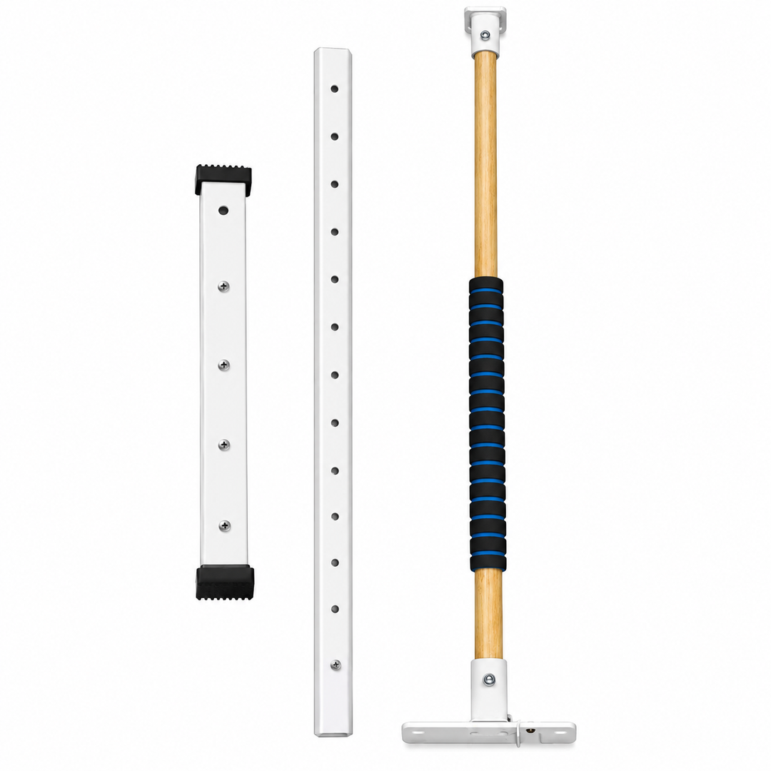 Wall Mounted Pull Up Bar
Multiple Grip Positions Support Pull-Ups, Chin-Ups & Upper Body Strength Training