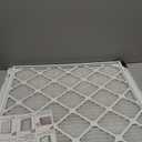 Fits 24x24 Duct Opening | Filter Included Steel Return Air Filter Grille by Handua [Removable Door] | Vent Cover Filter Grill | White | Outer Dimensions: 26 5/8"W X 26 5/8"H