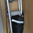 Aluminum Crutches for Adults & Seniors, Adjustable Crutches for Walking, Comfortable Lightweight Crutch with Underarm Pad & Crutch Bag & Hand Grip, 300 LB Weight Capacity, Fitting 5'8"-6'6", 1 Pair