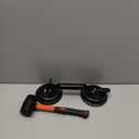 Rubber Mallet & Suction Cup Floor Gap Repair Tool Kit for Laminate, Floating Wood Floors - DIY Gap Fixing (BLACK)